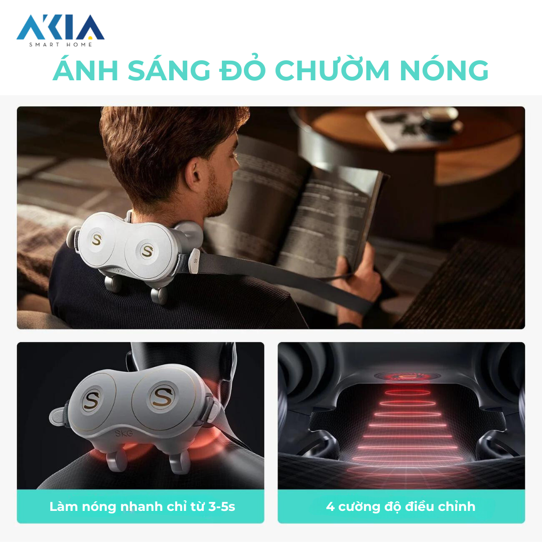 Máy Massage Cổ Vai Gáy Skg H7