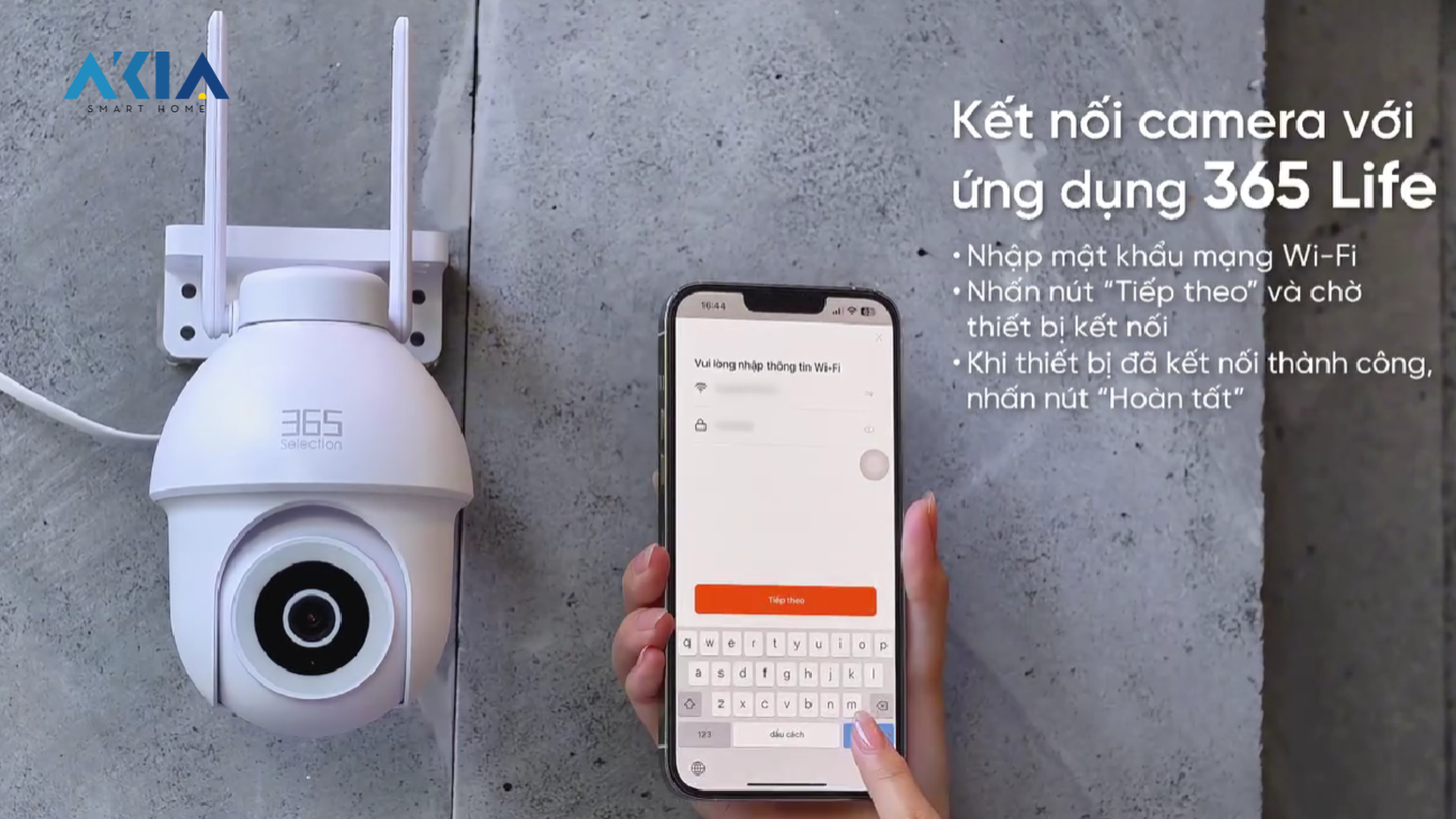 Camera Wifi Ngoài Trời Thông Minh 365 Selection Oc2