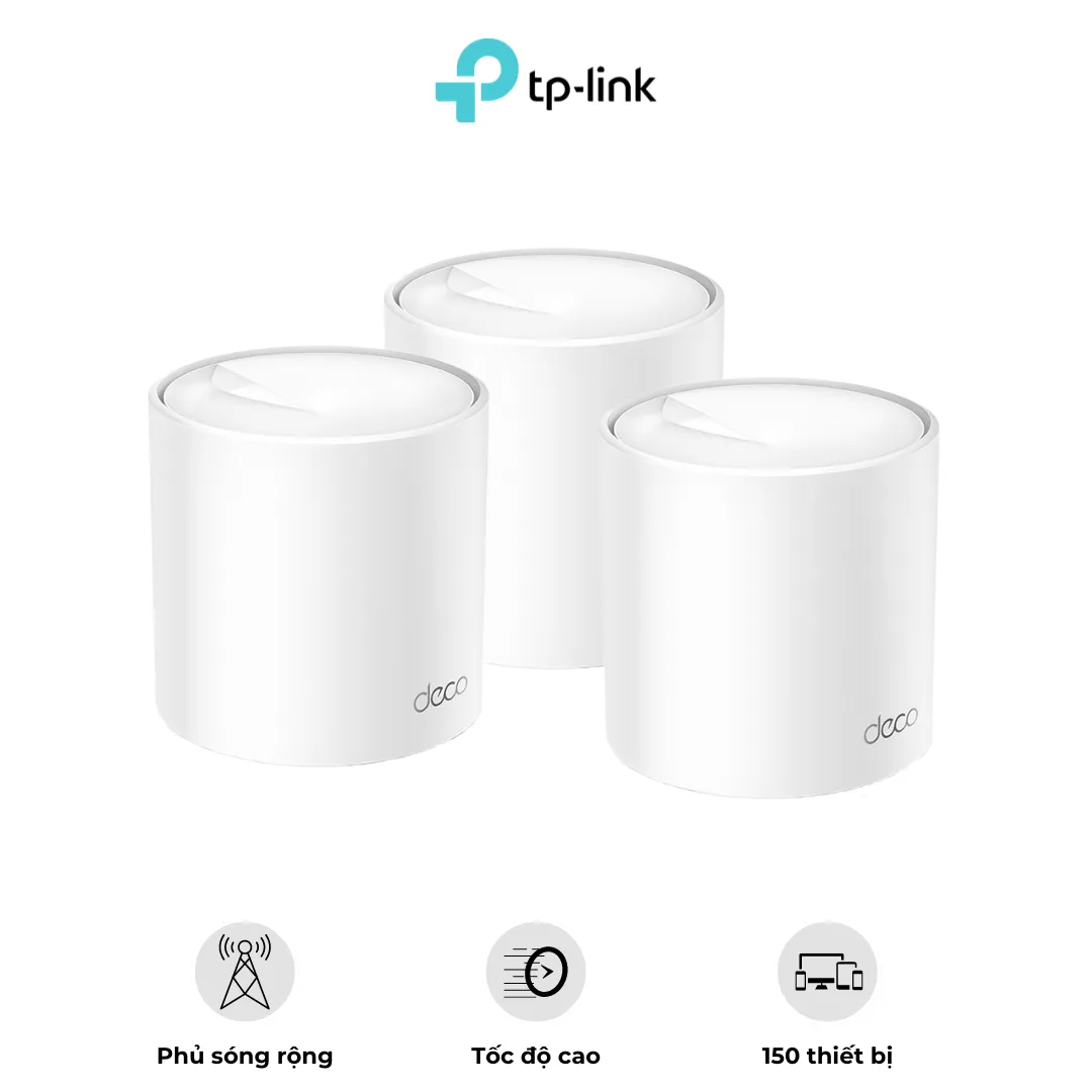 Router Mesh Wifi 6 TP Link Deco X50 AX3000 (3 Pack)