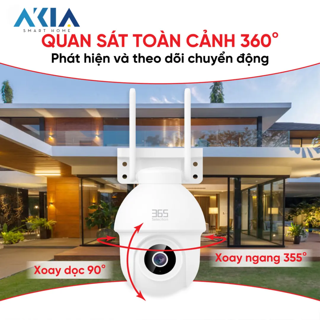 Camera Wifi Ngoài Trời Thông Minh 365 Selection Oc2 16 Camera Wifi Ngoài Trời Thông Minh 365 Selection Oc2