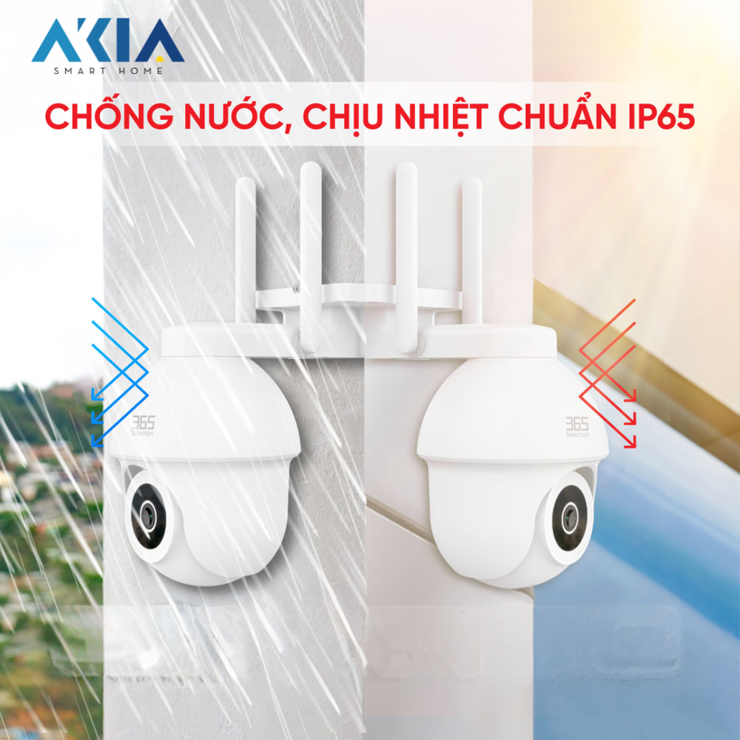 Camera Wifi Ngoài Trời Thông Minh 365 Selection Oc2