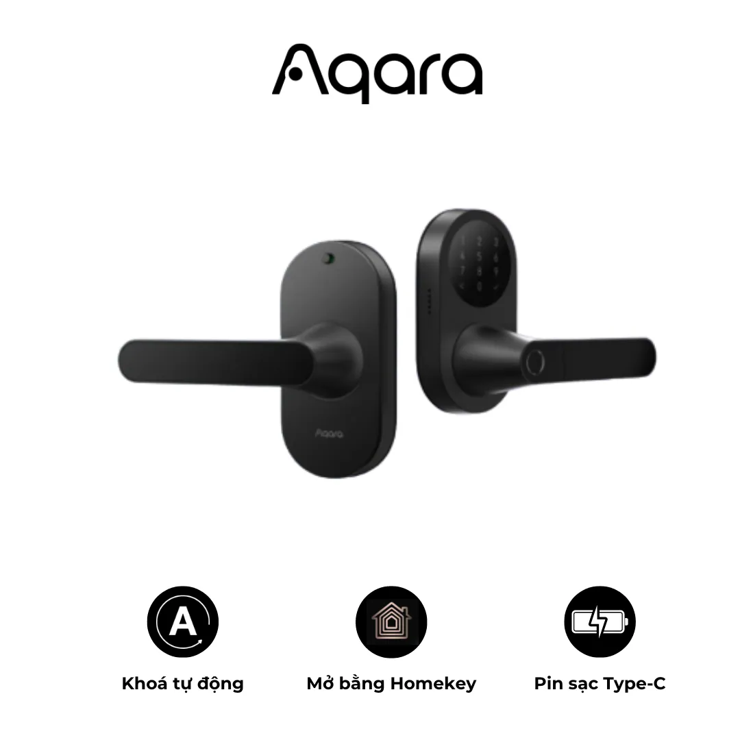 Khoá thông minh Aqara U300 tương thích Thread và Matter