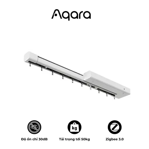 Động cơ rèm thông minh Aqara H1 Dream Curtain – Tự động hóa rèm sáo lật lá – Kết nối Zigbee