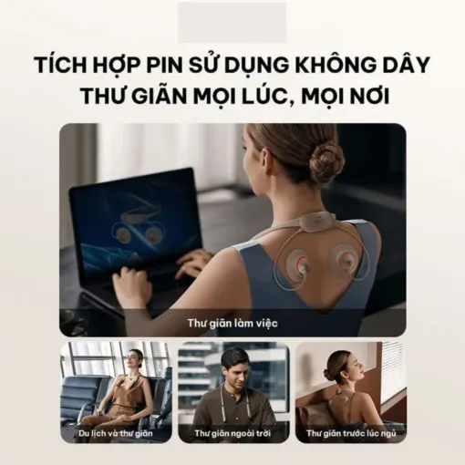 Máy Massage cổ vai lưng SKG X7 Pro