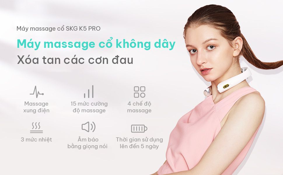 Tác Dụng Của Máy Massage Cổ K5 Pro