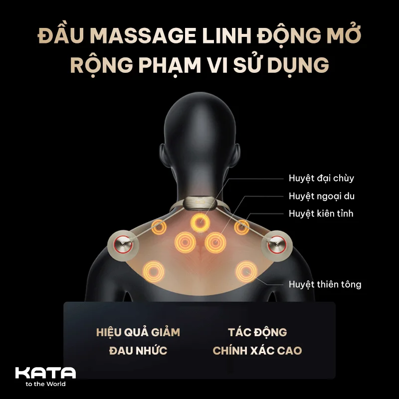 Đầu Massage Áp Suất Âm Linh Động X7 Pro