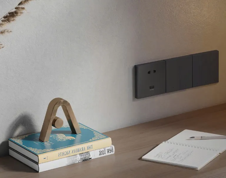 Ổ Cắm Âm Tường Thông Minh Aqara Wall Socket H1 USB kiêm Hub | AKIA