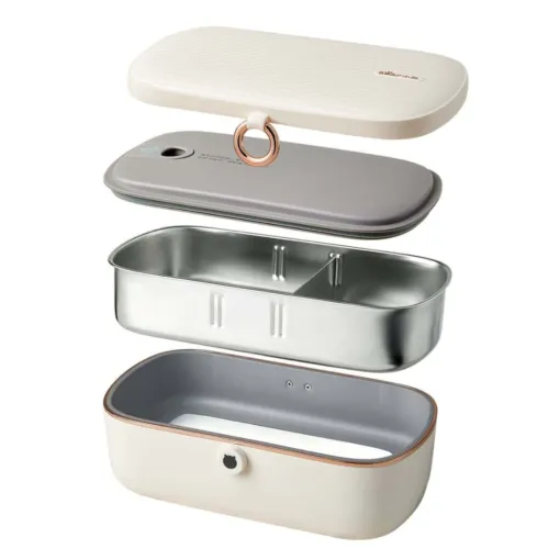 Hộp cơm điện Bear SB-HC09L - Màu kem