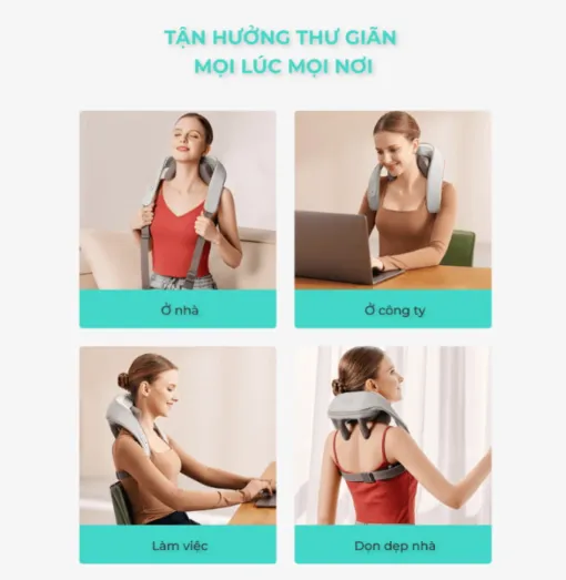 Máy massage cổ vai gáy SKG H5 mini