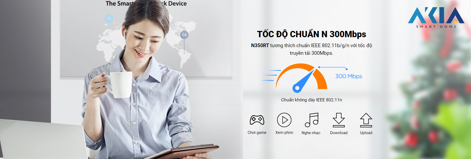 Totolink N350Rt - Router Wi-Fi Chuẩn N 300Mbps 2 Totolink N350Rt - Router Wi-Fi Chuẩn N 300Mbps