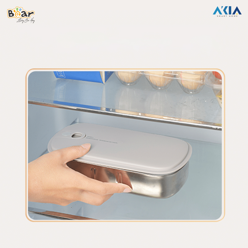 Hộp Cơm Điện Bear Sb-Hc09L - Màu Kem