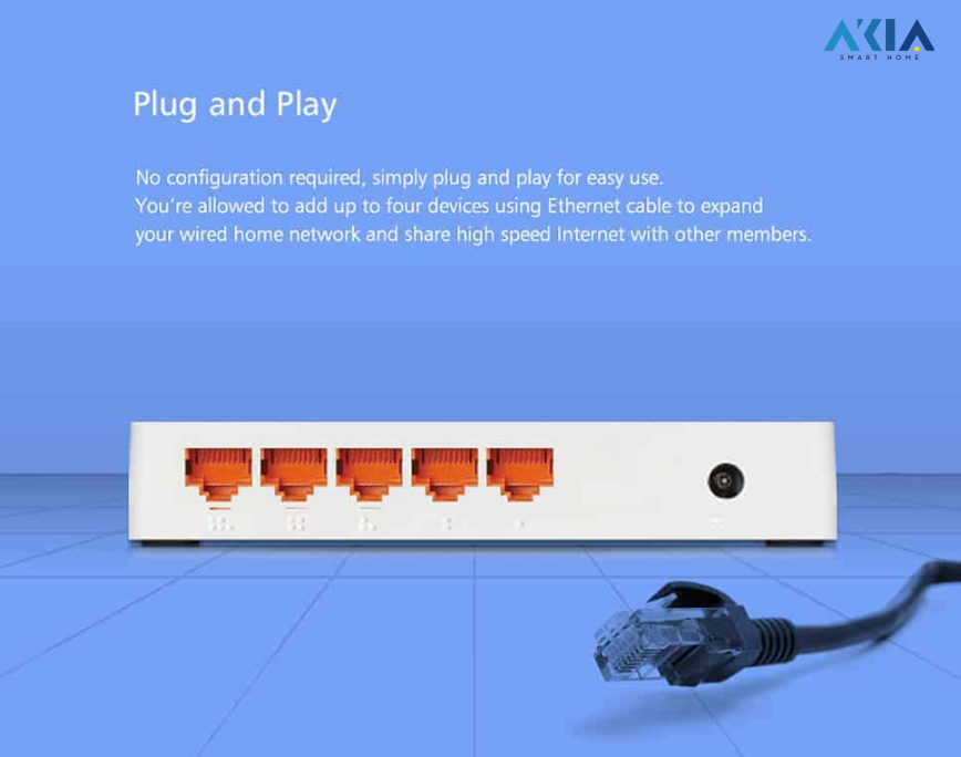 Switch 5 Cổng Gigabit Totolink S505G