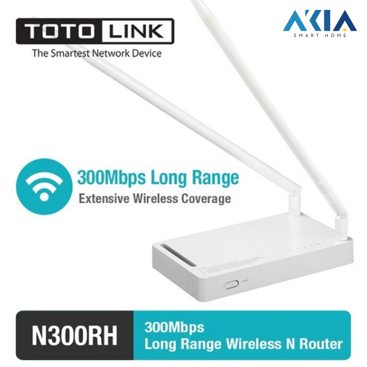 Wi-Fi Totolink N200Re_V5 Chuẩn N 300Mbps