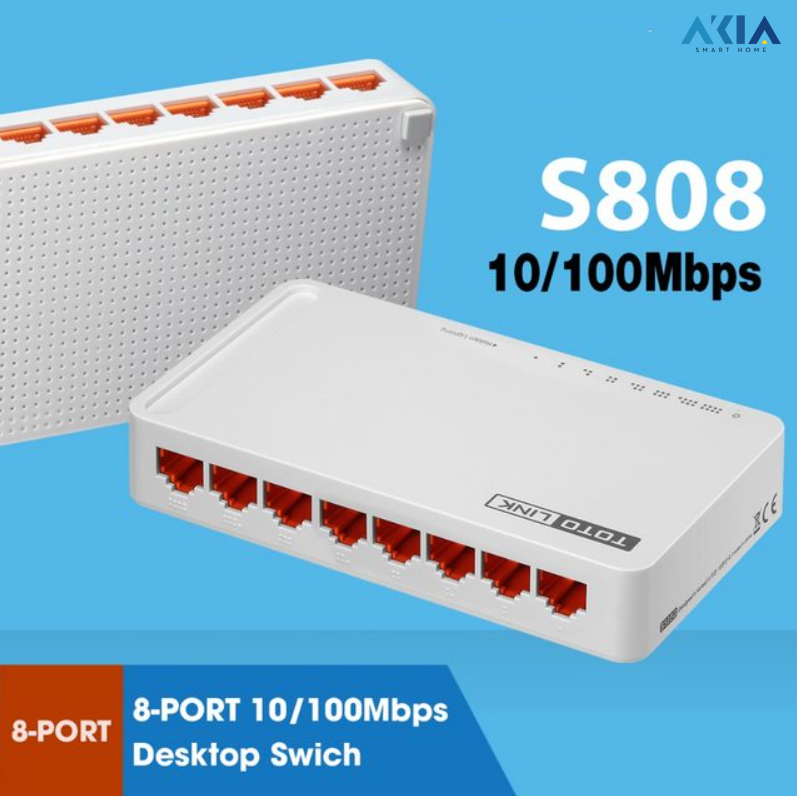 S808 - Switch 8 Cổng 10/100Mbps 2 S808 - Switch 8 Cổng 10/100Mbps