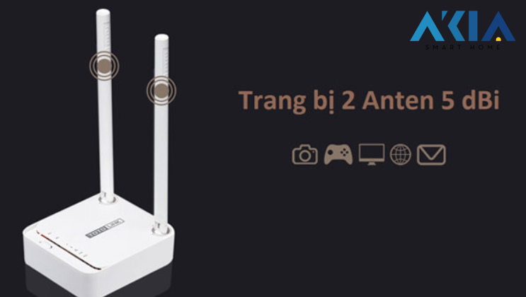 Wi-Fi Totolink N200Re_V5 Chuẩn N 300Mbps