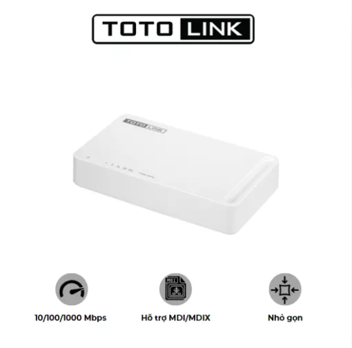 Switch 5 cổng Gigabit Totolink S505G