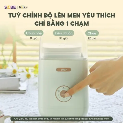 Máy làm sữa chua Bear SB-SC12C - Xanh lá