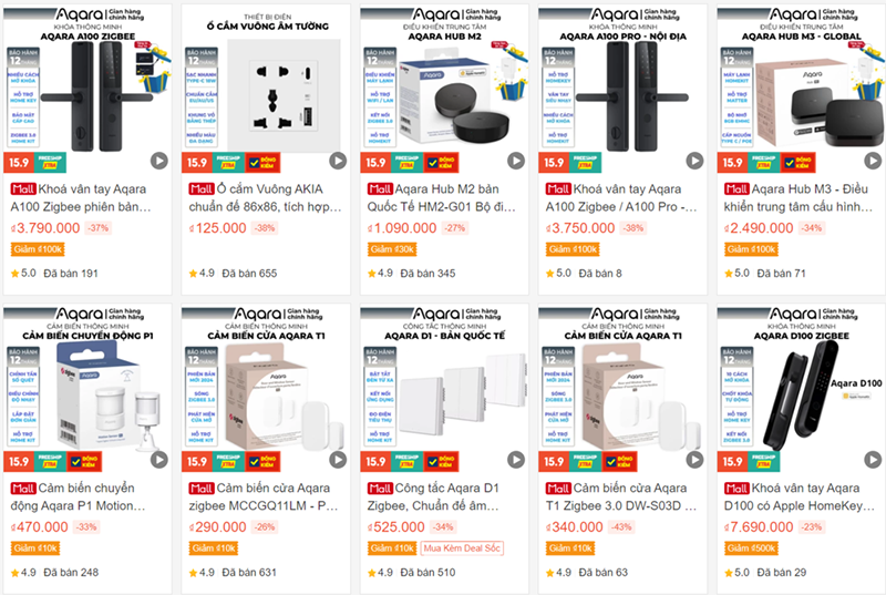 Các Sản Phẩm Của Akia Đều Có Giá Thành Phù Hợp 