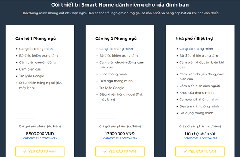 Akia Luôn Cung Cấp Dịch Vụ Thi Công Nhà Thông Minh Với Bảng Giá Chi Tiết Và Minh Bạch