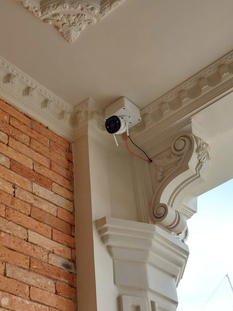 Thi Công Lắp Đặt Hệ Thống Camera An Ninh Cho Công Trình Biệt Thự