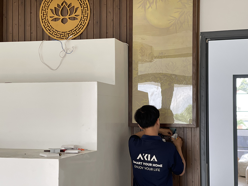Akia Lắp Đặt Và Kết Nối Công Tắc Thông Minh 