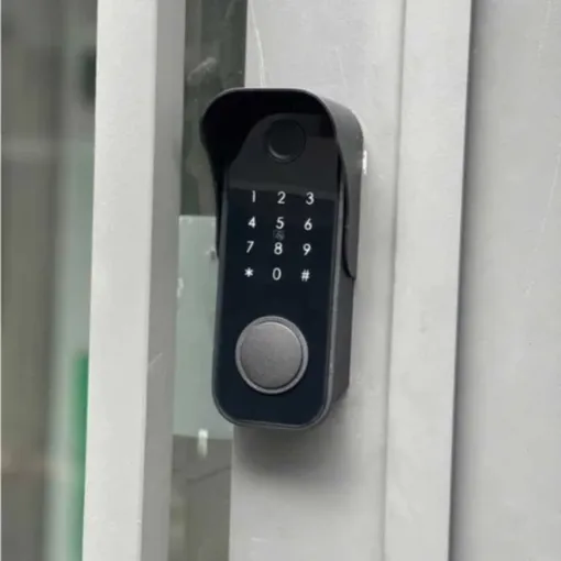 Khóa cổng vân tay thông minh AKIA N100 chống nước