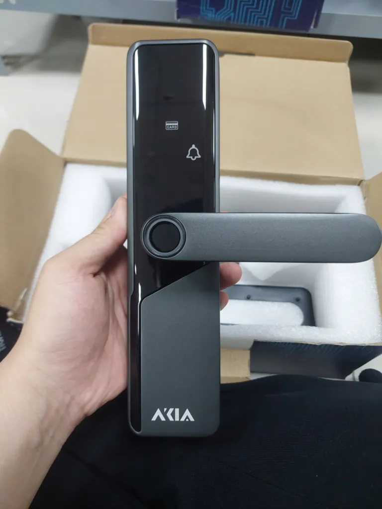 Khoá vân tay thông minh cửa gỗ AKIA A1 | AKIA
