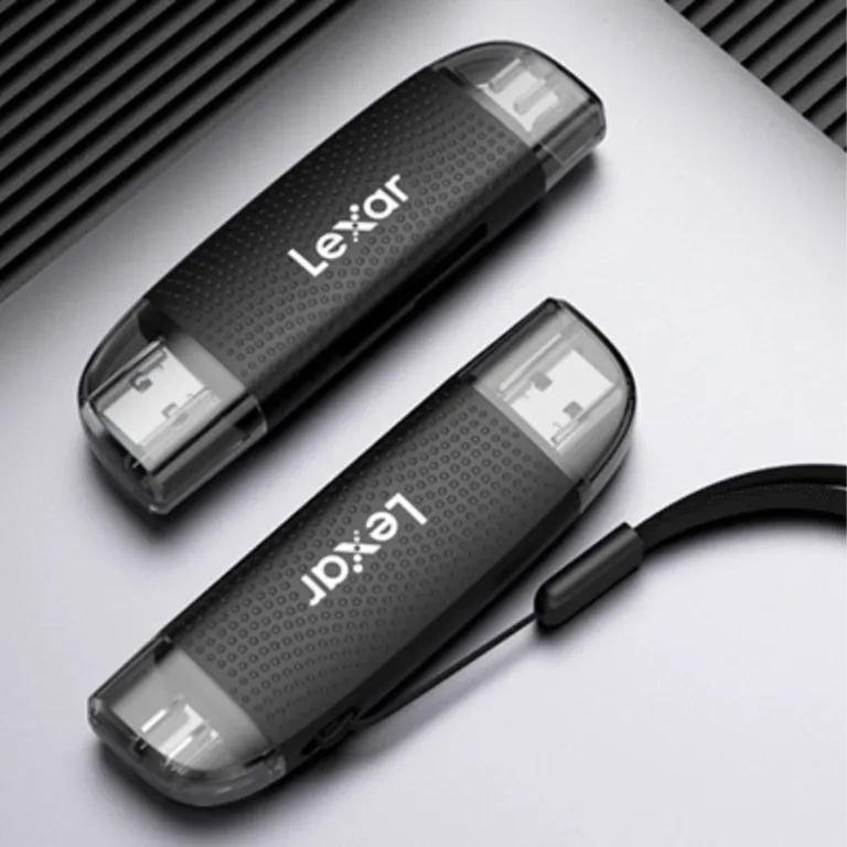 Đầu đọc thẻ nhớ Lexar Dual – Slot USB – A/C – Tốc độ truyền tải 205MB/s – Kết nối USB – A và USB – C | AKIA