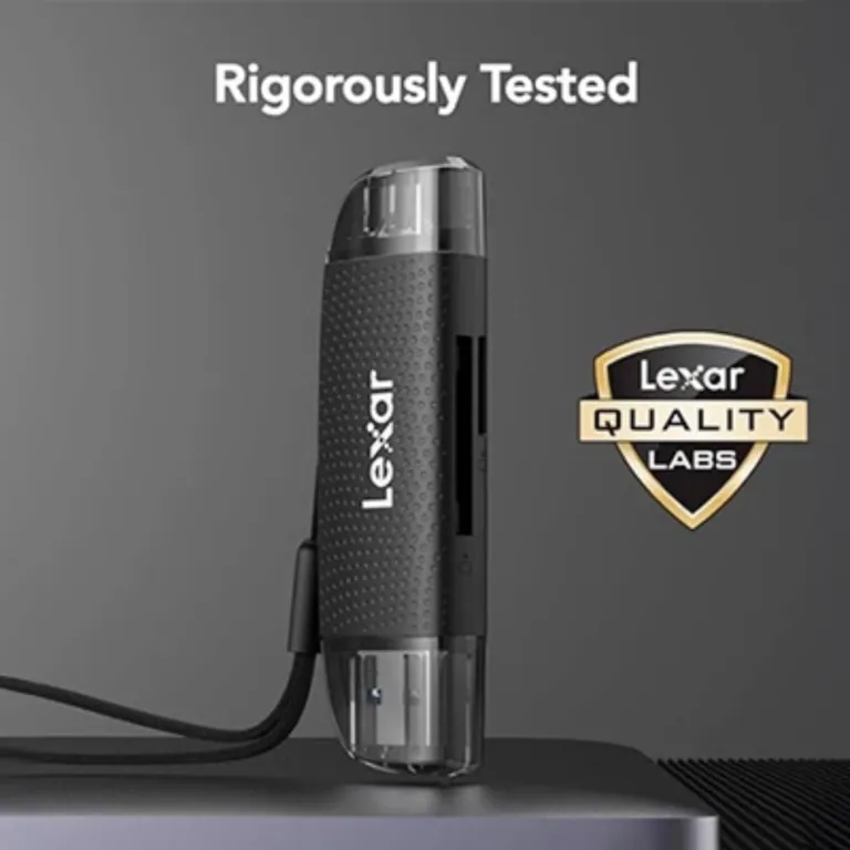 Đầu đọc thẻ nhớ Lexar Dual – Slot USB – A/C – Tốc độ truyền tải 205MB/s – Kết nối USB – A và USB – C | AKIA