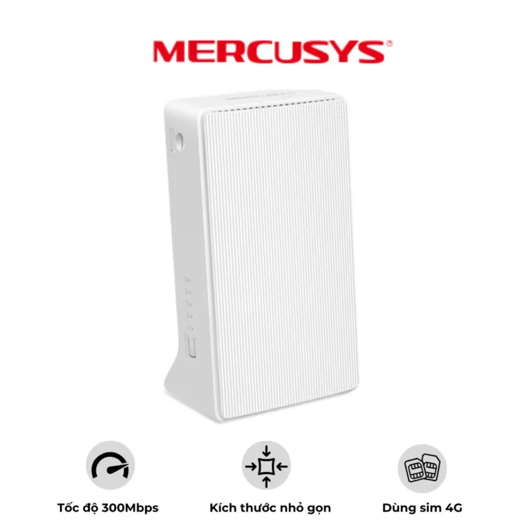Bộ phát wifi 4G Mercusys MB112-4G không dây tốc độ 300Mbps | AKIA