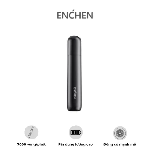 Máy cạo lông mũi Enchen EN005 – Lưỡi dao xoay 360° – Thiết kế nhỏ gọn