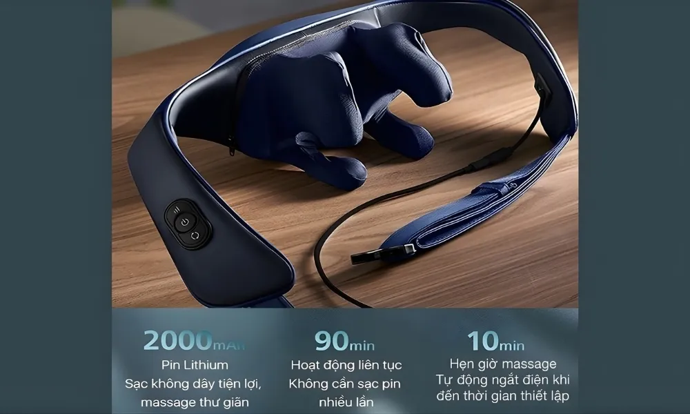 Máy Massage Cổ Vai Gáy Philips Ppm3522 - 6 Điểm Tiếp Xúc Massage 7 Máy Massage Cổ Vai Gáy Philips Ppm3522 – 6 Điểm Tiếp Xúc Massage - Akia Smart Home