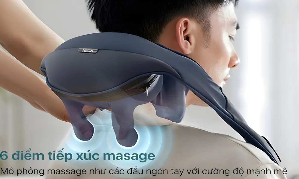 Máy Massage Cổ Vai Gáy Philips Ppm3522 - 6 Điểm Tiếp Xúc Massage 11 Máy Massage Cổ Vai Gáy Philips Ppm3522 – 6 Điểm Tiếp Xúc Massage - Akia Smart Home