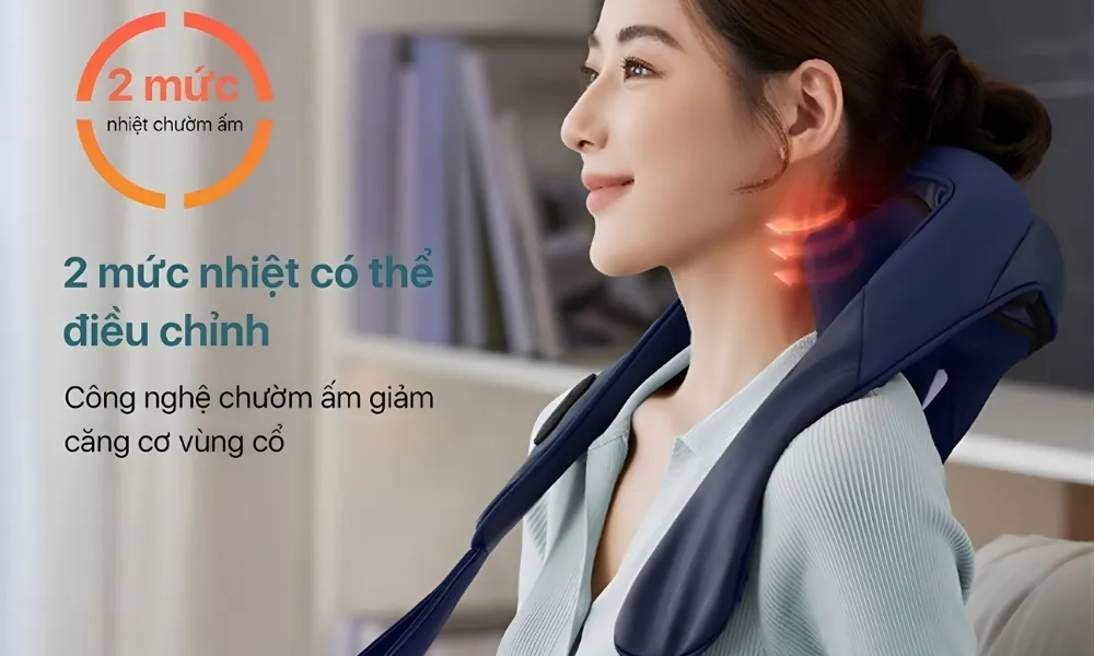 Máy Massage Cổ Vai Gáy Philips Ppm3522 - 6 Điểm Tiếp Xúc Massage 9 Máy Massage Cổ Vai Gáy Philips Ppm3522 – 6 Điểm Tiếp Xúc Massage - Akia Smart Home