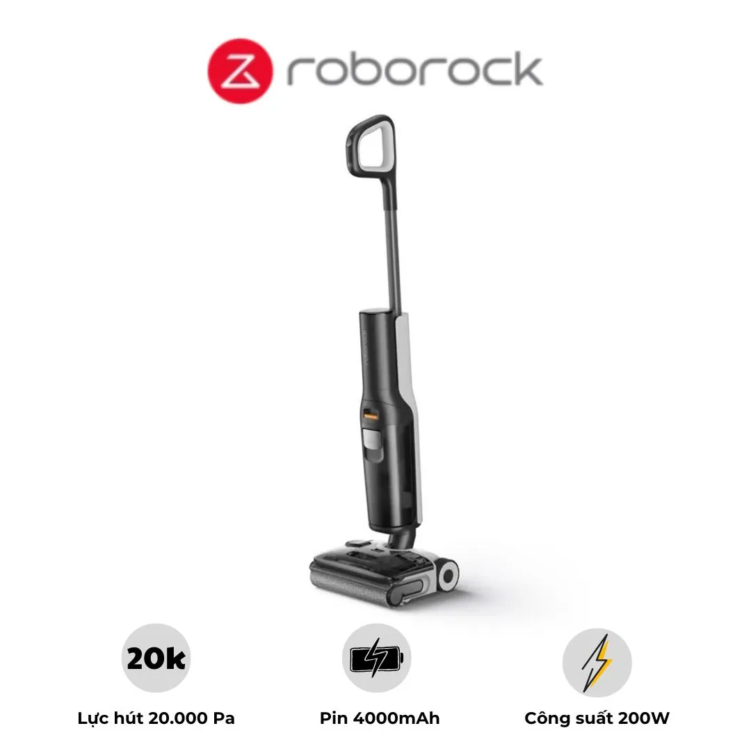 Máy lau nhà Roborock F25 ACE – Công nghệ JawScrapers™ – Tự làm sạch và sấy khô