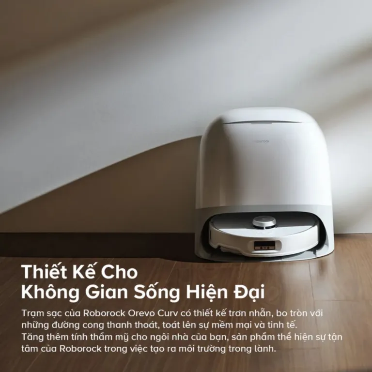 Robot hút bụi lau nhà Roborock Qrevo Curv – Bản quốc tế | AKIA