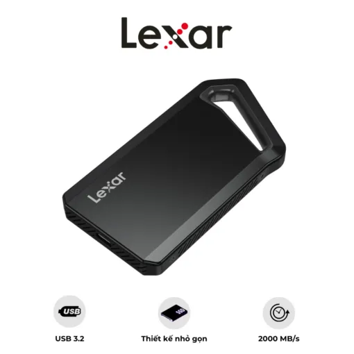 Ổ cứng di động Lexar SSD SL600 - 512GB