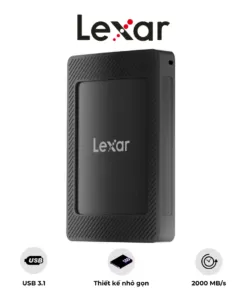 Ổ cứng Lexar SL500 – Di động 1TB với Tốc độ đọc 2000MB/s – Ghi 1800MB/s