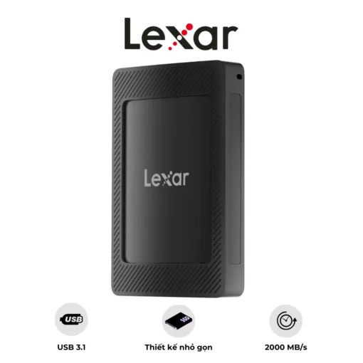 Ổ cứng Lexar SL500 – Di động 1TB với Tốc độ đọc 2000MB/s – Ghi 1800MB/s