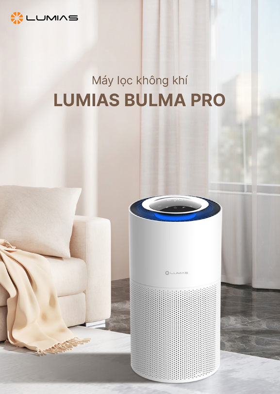 Máy Lọc Không Khí Lumias Bulma Pro - 45W 50M2