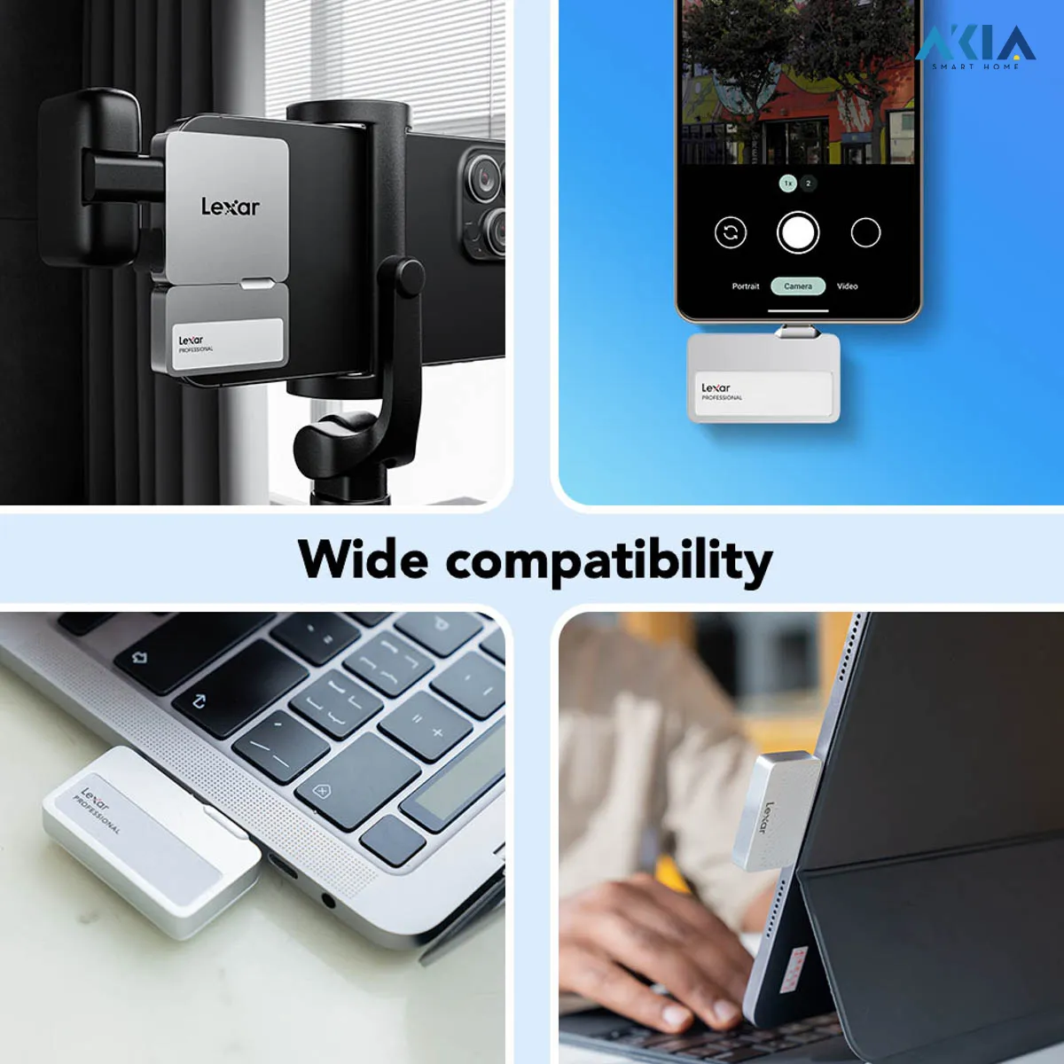 Ổ Cứng Di Động Ssd Lexar Professional Go With Hub Sl400 Usb 3.2 Gen 2 16 Ổ Cứng Di Động Ssd Lexar Professional Go With Hub Sl400 Usb 3.2 Gen 2
