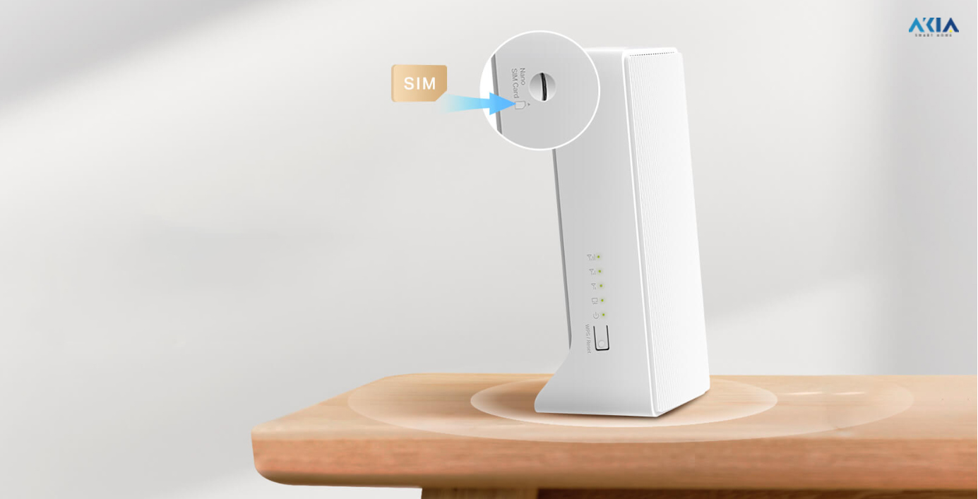 Bộ Phát Wifi 4G Mercusys Mb112-4G Không Dây Tốc Độ 300Mbps