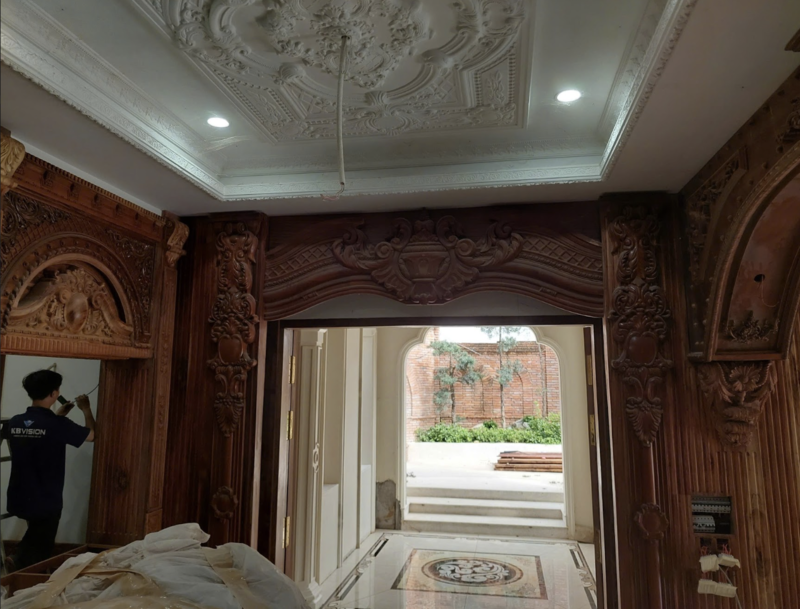 Akia Smart Home Lắp Đặt Hệ Thống Cảm Biến Cửa Cho Mẫu Biệt Thự Phong Cách Tân Cổ Điển Tại Quận 7