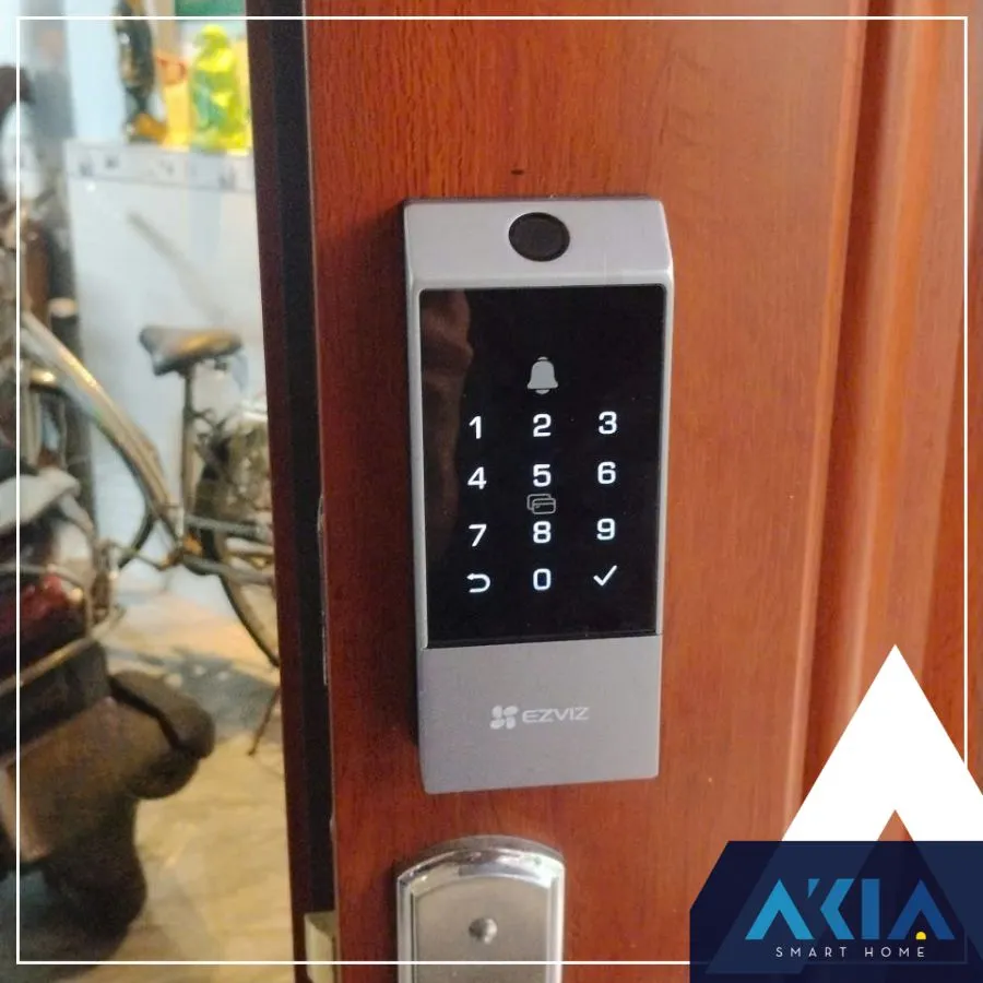 Khóa Cửa Vân Tay Ezviz Dl04 Pro 3 Khóa Cửa Ezviz Dl04 Pro – Mở Khóa Bằng Vân Tay – Mật Khẩu - Akia Smart Home