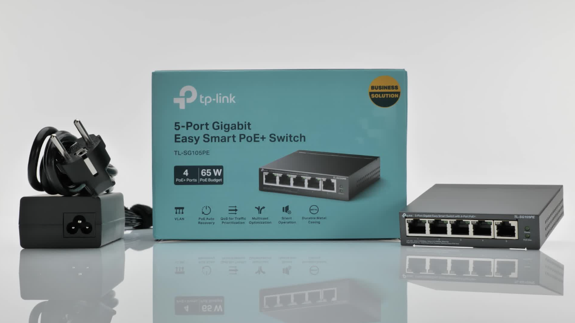 Switch 5 Cổng Gigabit Tp-Link Tl-Sg105Pe