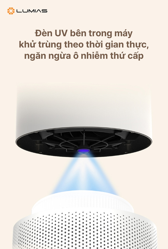Máy Lọc Không Khí Lumias Bulma Pro - 45W 50M2