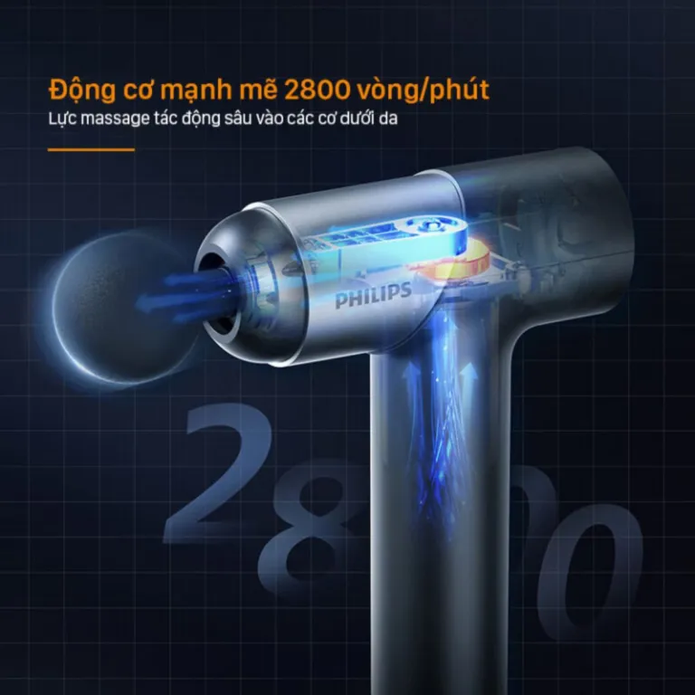 Súng massage cầm tay PHILIPS PPM7323 | AKIA