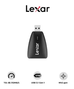 Đầu đọc thẻ nhớ Lexar Multi – Card 2 – in – 1 – USB 3.1 – Tốc độ 312MB/s