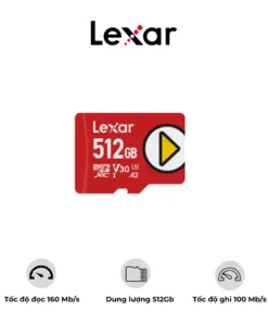 Thẻ nhớ micro SD Lexar PLay - 512GB UHS-I Card