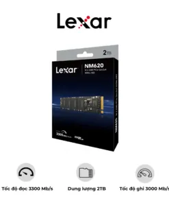 Ổ CỨNG SSD LEXAR NM620 2TB M.2 2280 PCIE